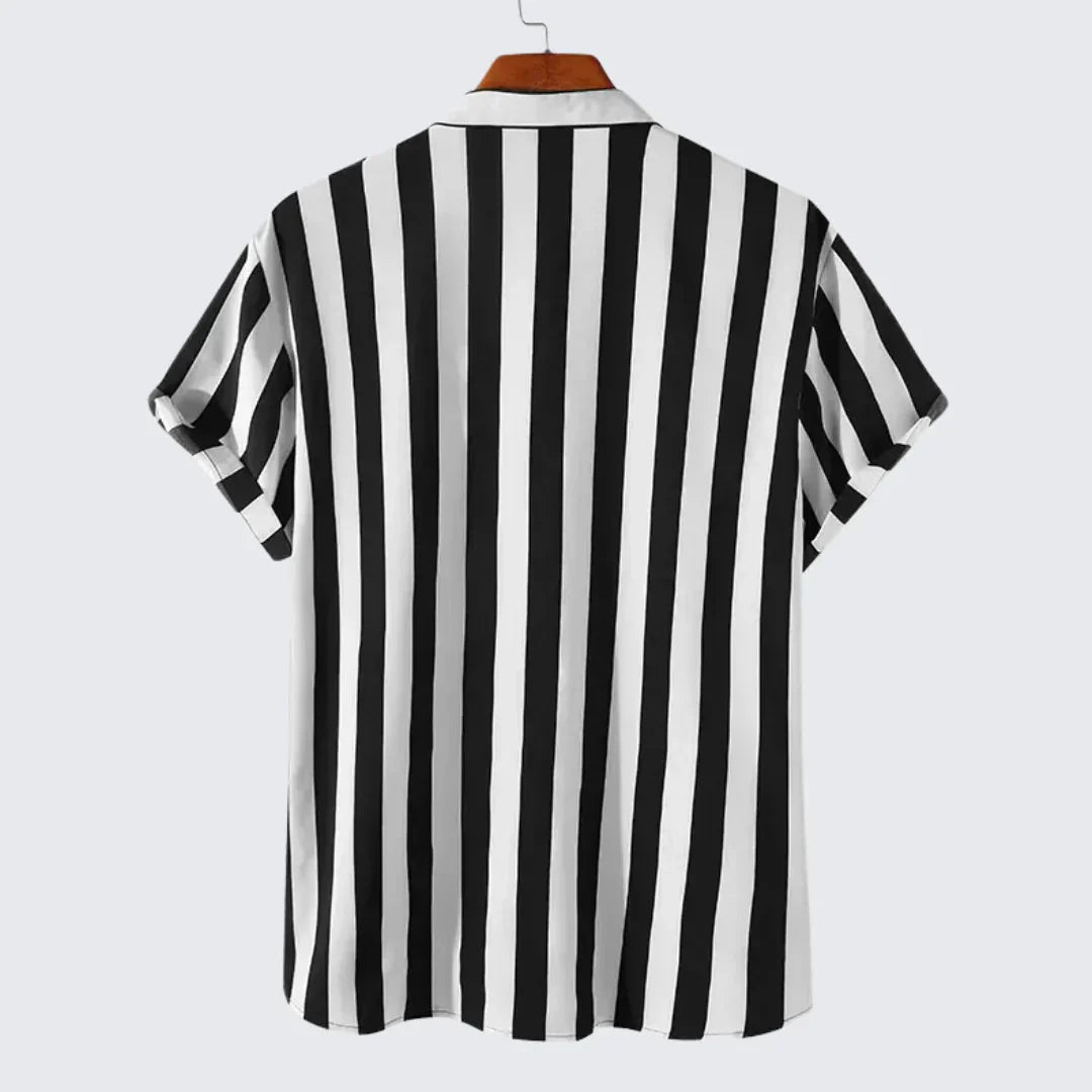 Camisa Masculina de Manga Corta Cancún