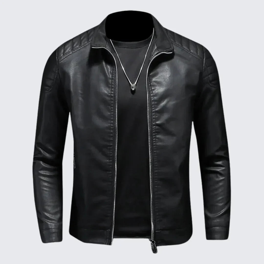 Chaqueta Masculina de Cuero Berlín