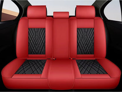 Funda para Asiento de Auto Universal Nubex en Cuero Legítimo +REGALO: Juego Completo de Alfombras