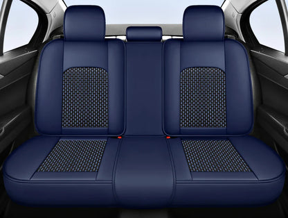 Funda para Asiento de Auto Veron en Cuero Legítimo Universal +REGALO: Alfombra Completa
