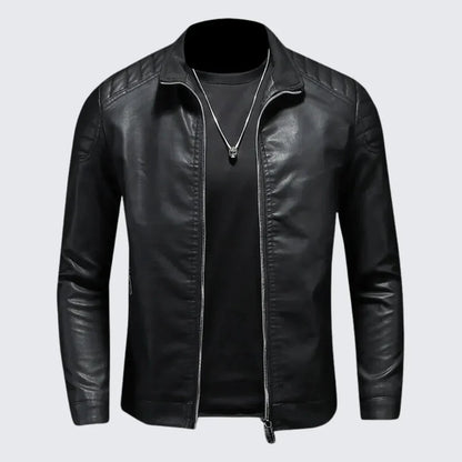 Chaqueta Masculina de Cuero Berlín